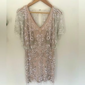 Aiden Mattox sequin dress